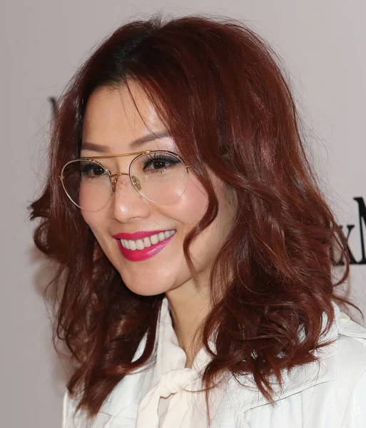 Hong Kong Sängerin Und Schauspielerin Sammi Cheng Posiert Während Der — Stockfoto