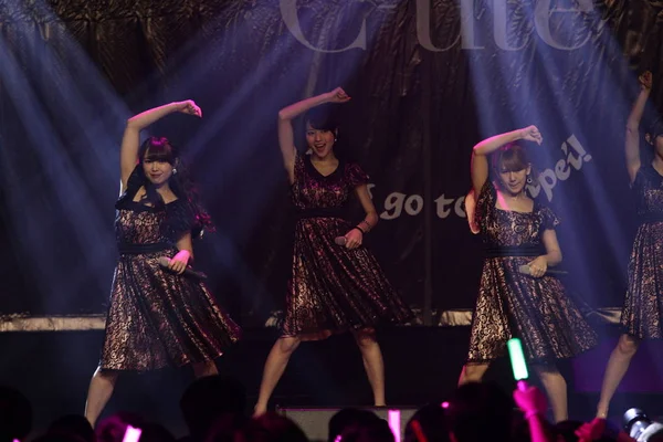 Membri Del Gruppo Idol Girl Giapponese Ute Noto Anche Come — Foto Stock