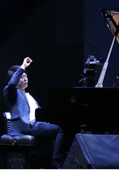 피아니스트 콘서트에서 중국의 2016 — 스톡 사진