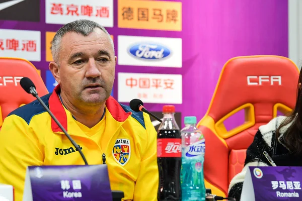 루마니아 대표팀의 이스턴 2019 중국의 2018에에서 — 스톡 사진