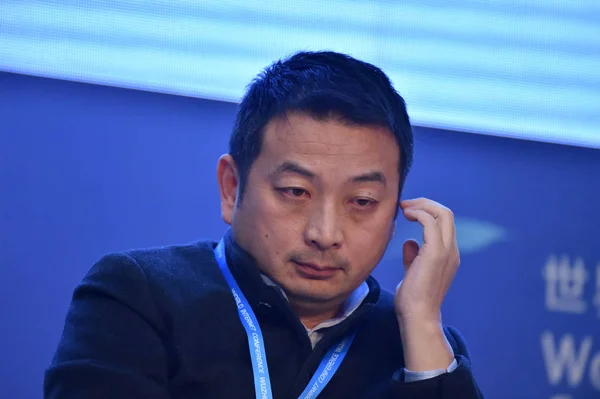 James Liang Jianzhang Generální Ředitel Čínského Online Cestovní Kancelář Ctrip — Stock fotografie