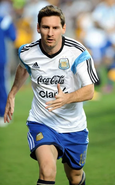 Lionel Messi Argentinean National Men Football Team Takes Part Training — Stock Photo, Image