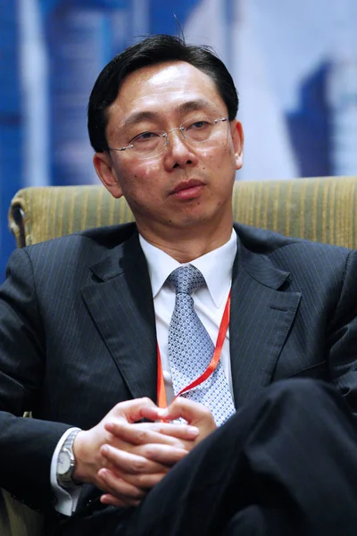 Zhang Tao Majd Igazgatója Osztály Statisztikák Elemzések Népi Bank China — Stock Fotó