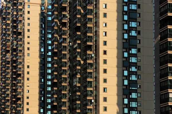 Een Uitzicht Hoogbouw Residentiële Appartementengebouwen Huaian City Oost China Provincie — Stockfoto
