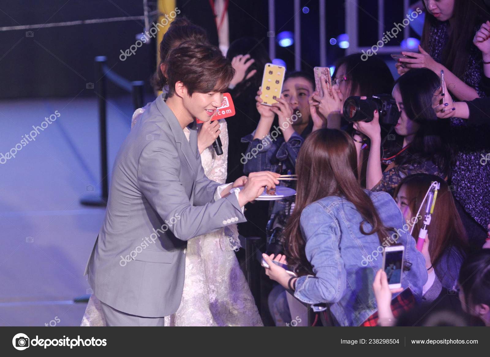South Korean Actor Song Jae Lim Song Jae Rim Left — Stock Editorial