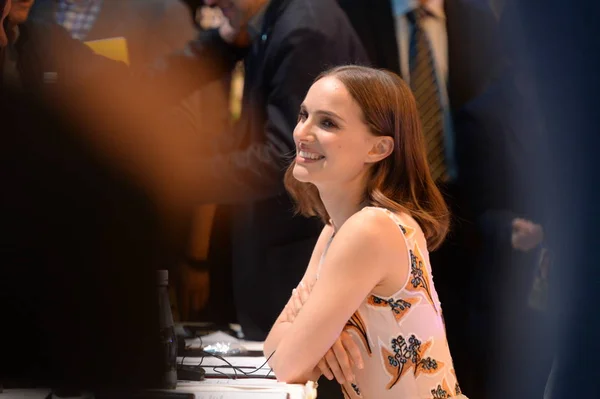 Amerikaans Actrice Natalie Portman Woont Sino Buitenlandse Film Coproductie Forum — Stockfoto