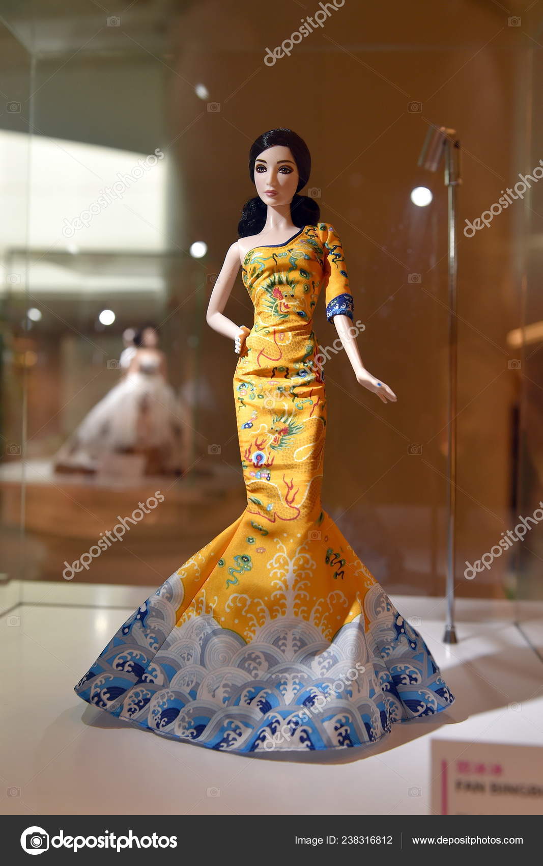 Fan Bingbing Doll Display Style Must Barbie Doll Show China Stock