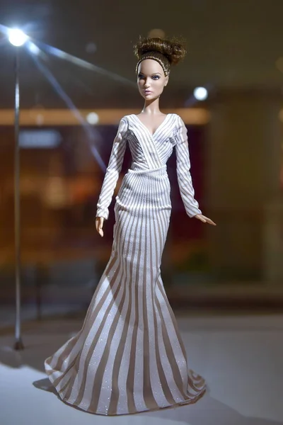 Barbie Doll Display Style Must Barbie Doll Show China World — Stock Photo, Image