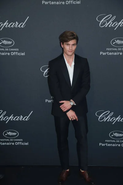 English Model Oliver Cheshire Arrives Chopard Wild Party 69Th Cannes — Stock Photo, Image