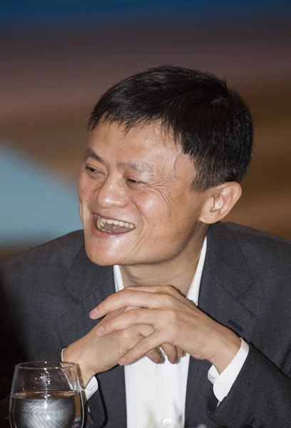Dosya Jack Yun Başkan Alibaba Grubu Bir Alt Forum Boao — Stok fotoğraf