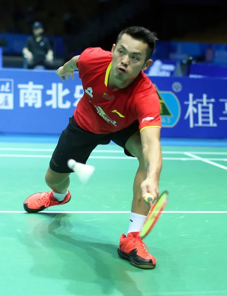 Lin Dan Çin Wuhan City Orta Çin Hubei Eyaleti Nisan — Stok fotoğraf