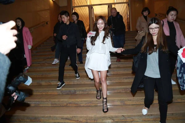 Güney Kore Tabanlı Abd Şarkıcı Oyuncu Jessica Jung Yüzden Youn — Stok fotoğraf