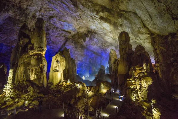 Blick Auf Die Zhijin Höhle Eine Karsthöhle Auch Als Daji — Stockfoto