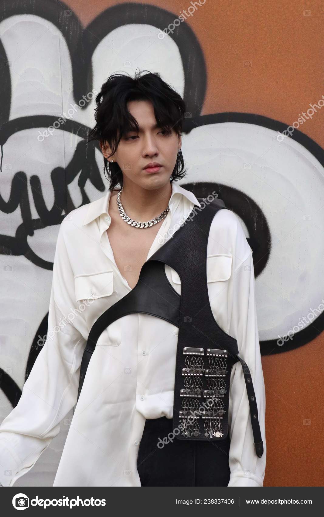 Chinese Singer Actor Kris Yifan Attends Louis Vuitton - 