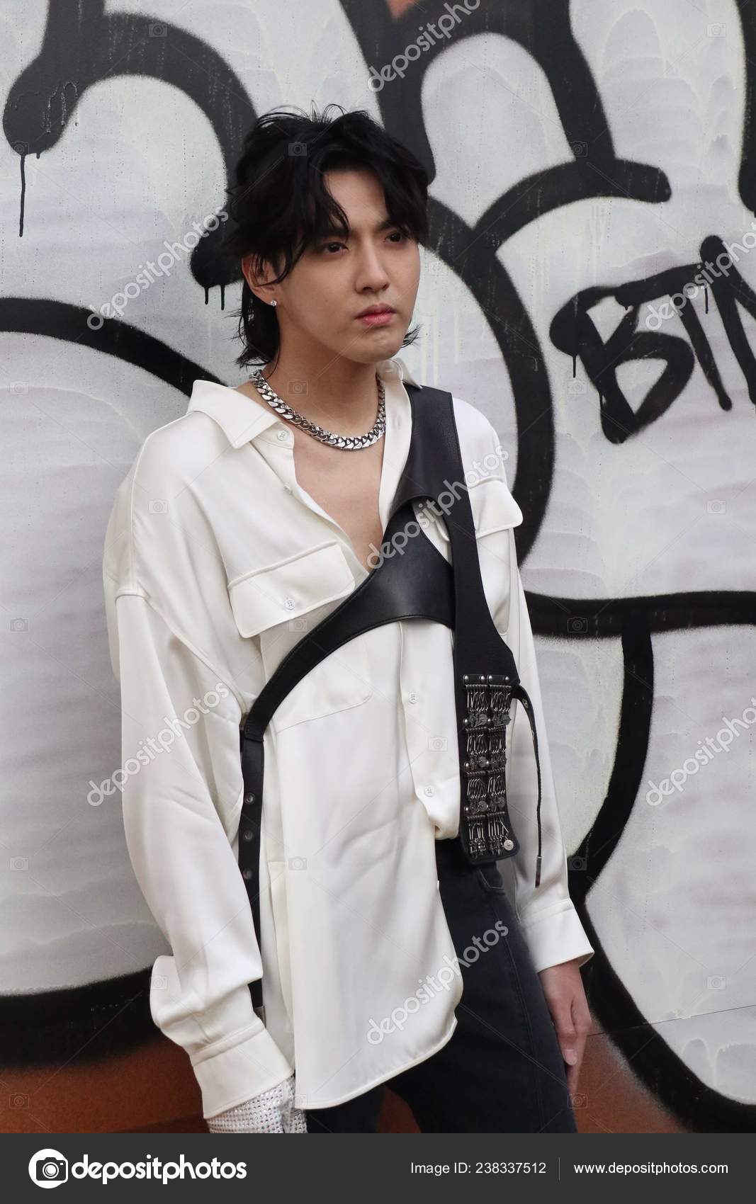 Chinese Singer Actor Kris Yifan Attends Louis Vuitton Fashion Show – Stock  Editorial Photo © ChinaImages #238337512