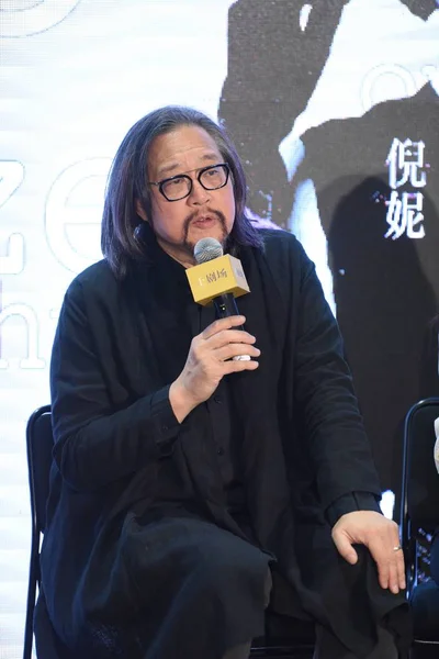受賞歴のあるアメリカ生まれの台湾出身の劇作家 演出家スタン ライまたはライ シェンチュアが 2019年1月17日に中国 上海で開催される新ドラマの記者会見に出席 — ストック写真
