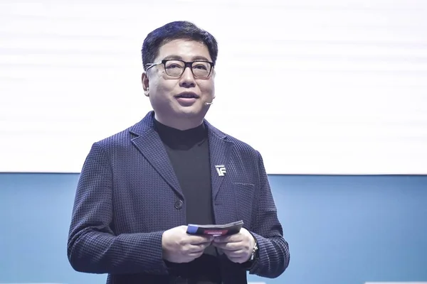 Zhang Peng Fundador Presidente Geekpark Una Las Mayores Comunidades Medios —  Fotos de Stock
