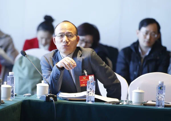 Guo Guangchang Voorzitter Van Fosun Group Neemt Deel Aan Een — Stockfoto