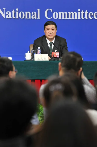 Wang Wenbiao Presidente Presidente Elion Resource Group Participa Uma Conferência — Fotografia de Stock