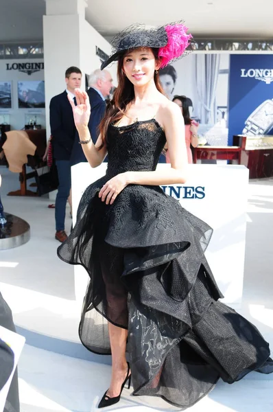 Taiwanese Model Actress Lin Chi Ling Attends Promotional Event Swiss — Stock Photo, Image