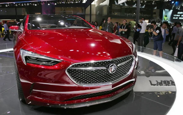 Auto Koncept Buick Avista General Motors Displeji Během Peking Mezinárodní — Stock fotografie