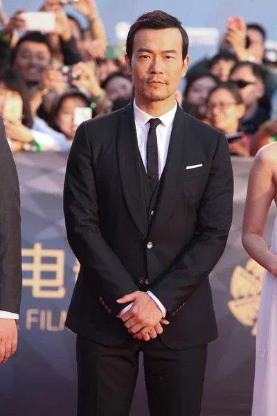 Actor Chino Liao Fan Llega Para Alfombra Roja Para Ceremonia —  Fotos de Stock