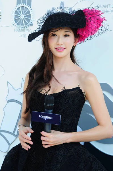 Taiwanese Model Actress Lin Chi Ling Attends Promotional Event Swiss — Stock Photo, Image