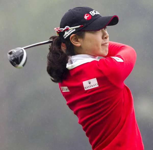 Lee Jung Min Coréia Sul Tees Durante Campeonato Mundial Senhoras — Fotografia de Stock