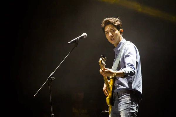 Lee Jung Shin Del Grupo Chicos Corea Del Sur Cnblue — Foto de Stock