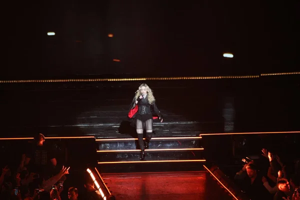 Amerikaans Zangeres Madonna Presteert Tijdens Een Concert Tijdens Rebel Heart — Stockfoto