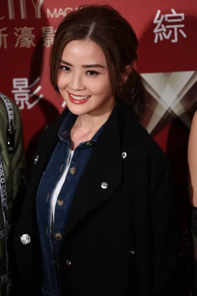 Charlene Choi Hong Kong Duetu Pop Twins Stwarza Ona Przybywa — Zdjęcie stockowe