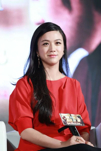 Chinese Actress Tang Wei Attends Premiere Her New Movie Book — Stock Photo, Image