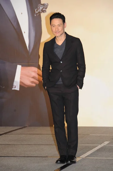 Hongkong Zanger Acteur Jacky Cheung Woont Een Première Evenement Voor — Stockfoto