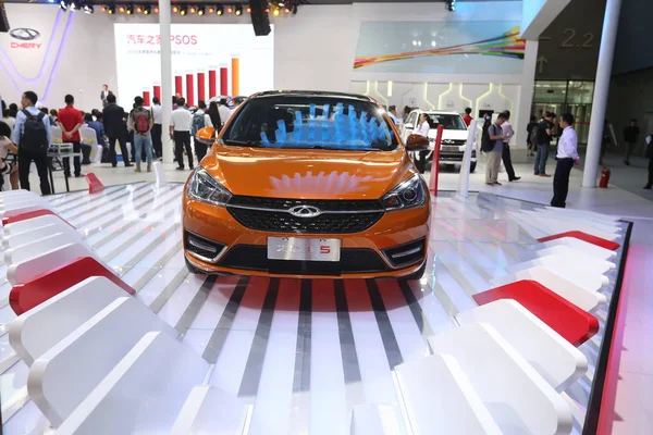 Chery Arrizo Display 13Th China Guangzhou International Automobile Exhibition Also — Stock Photo, Image