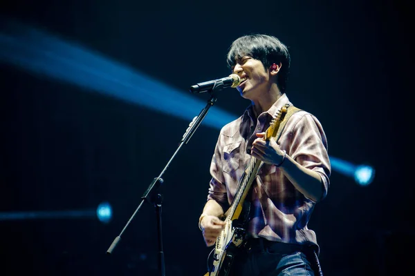 Jung Yong Hwa Van Zuid Korea Jongen Groep Cnblue Presteert — Stockfoto