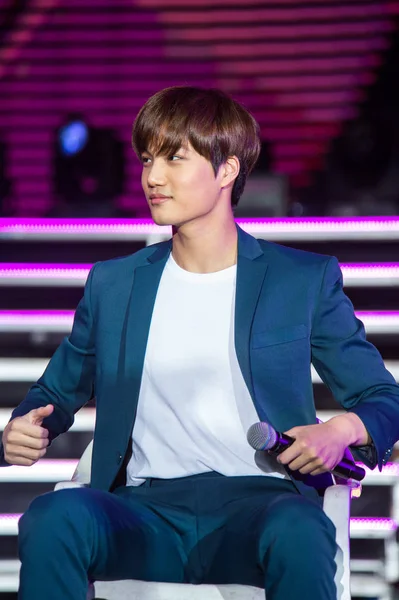 Grupo Chicos Surcoreanos Exo Presenta Concierto Friends 2016 Con Exo —  Fotos de Stock