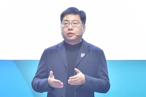 Zhang Peng Grundare Och Ordförande Geekpark Största Tech Mediet Och — Stockfoto