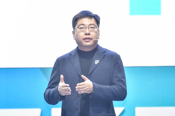 Zhang Peng Zakladatel Prezident Geekpark Jeden Největších Tech Médií Inovátorů — Stock fotografie
