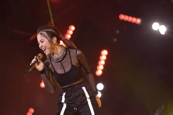 Cantante Hong Kong Gloria Tang Tsz Kei Más Conocida Por — Foto de Stock