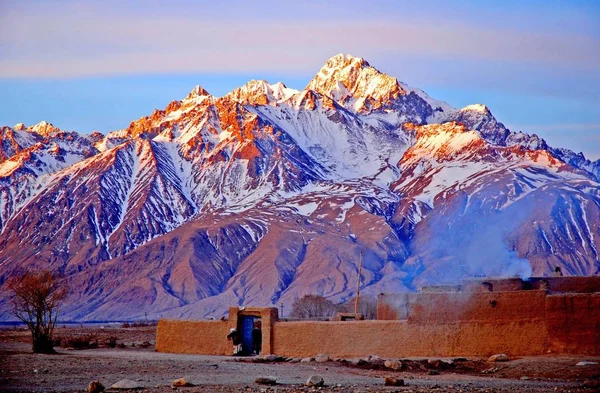 Paisagem Cadeias Montanhosas Taxkorgan Tajik Autonomous County Prefeitura Kashgar Prefeitura — Fotografia de Stock