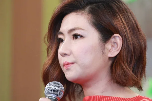 Cantante Actriz Selina Jen Chia Hsuan Del Grupo Femenino Taiwanés — Foto de Stock