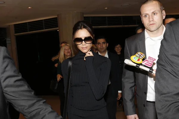 English Singer Socialite Victoria Beckham Leaves Attending Opening Event New — Stock Photo, Image