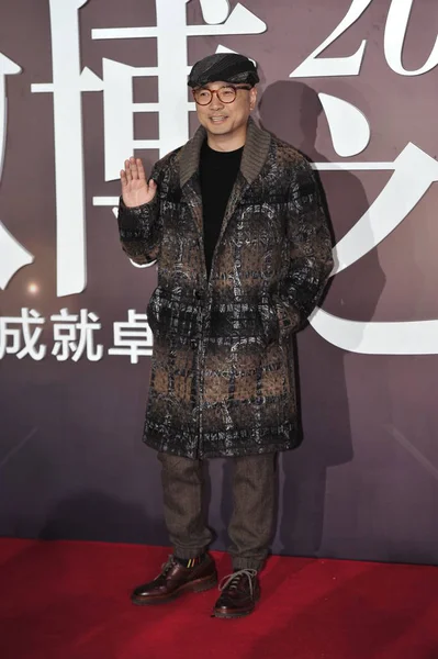 Chinees Acteur Regisseur Zheng Arriveert Rode Loper Uit Voor Prijsuitreiking — Stockfoto