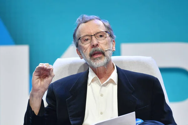 Catmull Cofundador Pixar Pionero Animación Por Ordenador Discurso Durante Geekpark —  Fotos de Stock