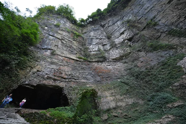 Landscape Shuanghe Karst Cave Longest Cave Asia Wenquan Town Suiyang — Stock Photo, Image