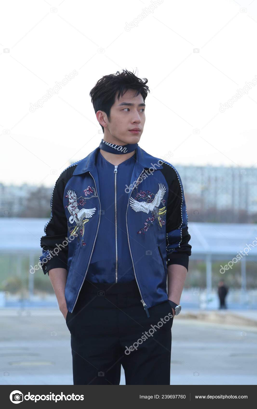 L'acteur Sud-coréen Nam Joo Hyuk En Dior Men Printemps/Été 2021