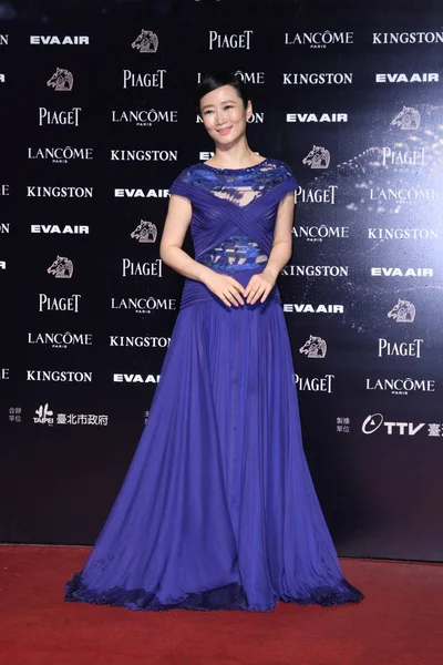Die Chinesische Schauspielerin Zhao Tao Erscheint November 2015 Auf Dem — Stockfoto