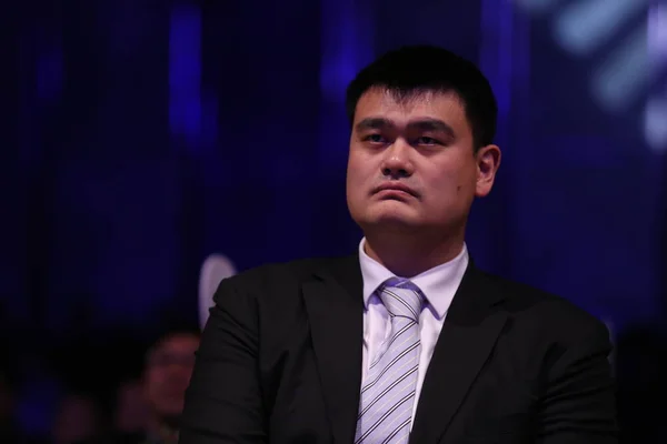 Były Piłkarz Chiński Koszykówka Superstar Yao Ming Uczęszcza Ceremonii Wręczenia — Zdjęcie stockowe