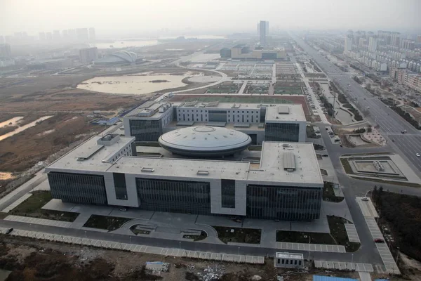 Çin Doğusundaki Shandong Eyaletinde Binzhou Şehrinde Yeni Bir Bilim Teknoloji — Stok fotoğraf