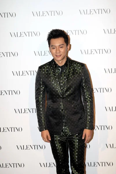Actor Chino Chen Llega Para Evento Promocional Marca Moda Valentino — Foto de Stock